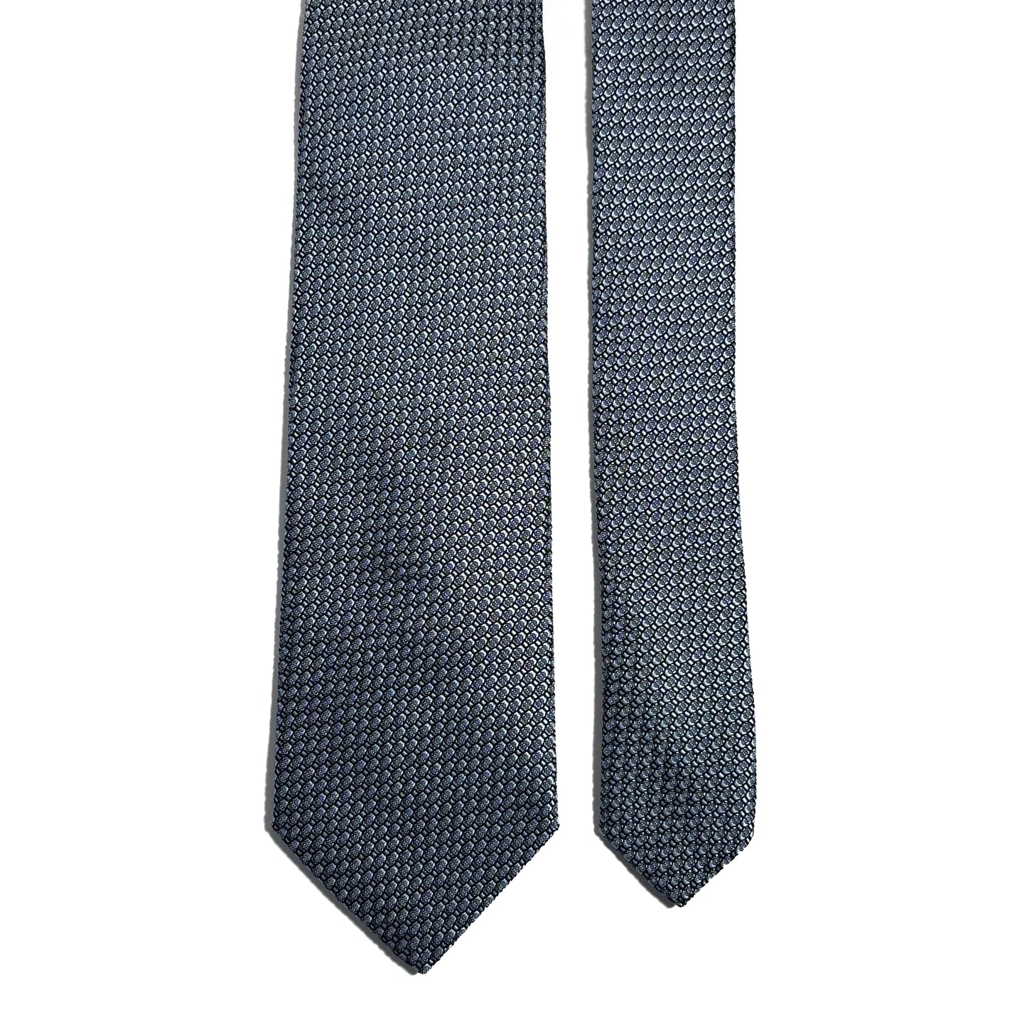 Ice Blue Silk Grenadine Tie (Garza Grossa)