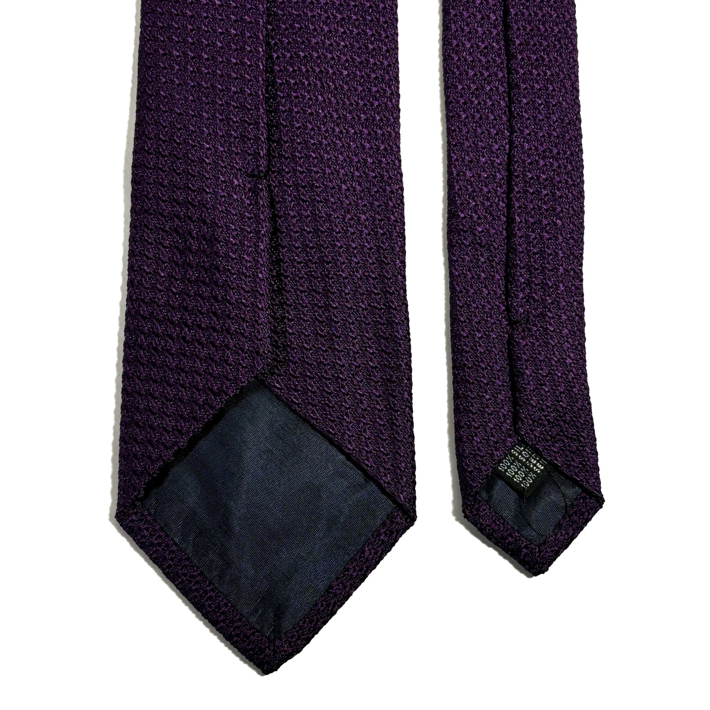 Purple Silk Grenadine Tie (Garza Grossa)
