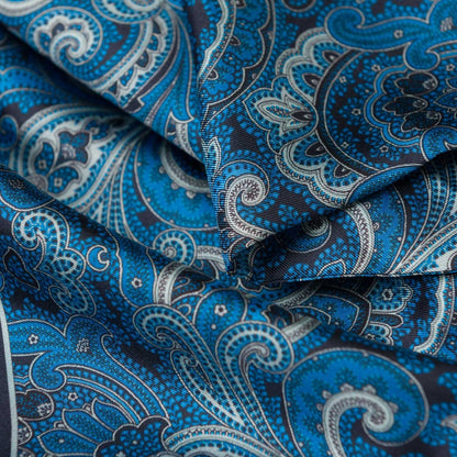 Ferrara - Silk Scarf - Blue