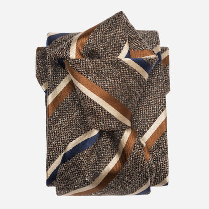 Velletri - Silk Jacquard Tie - Oak
