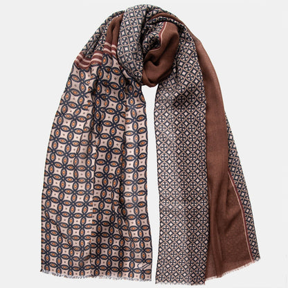 Zagato - Wool Scarf - Chocolate