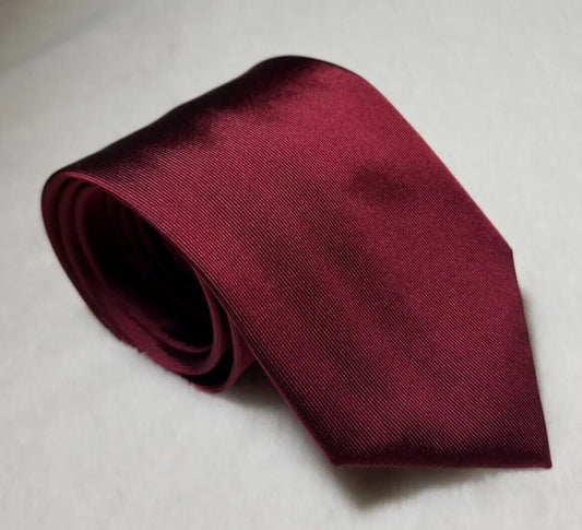 Red Woven Silk Tie