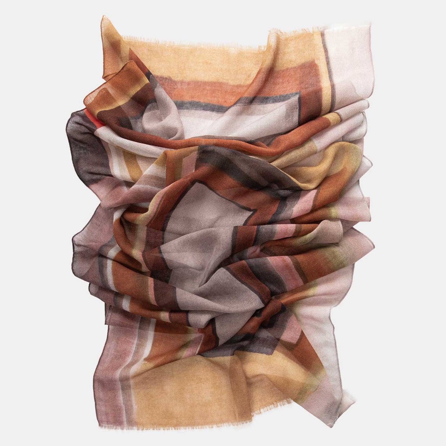 Madrid - Wool Scarf - Tan